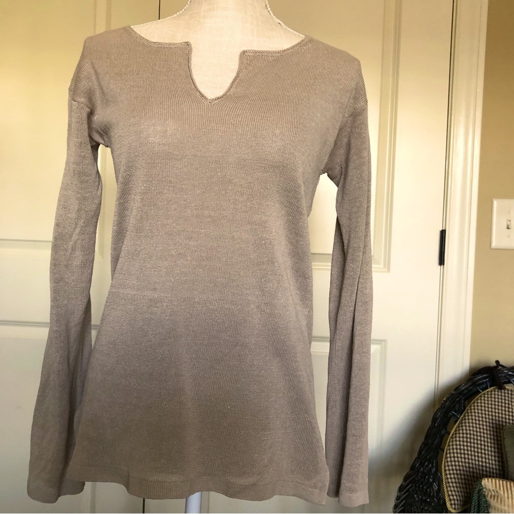 GAP knit Linen tunic (XS)